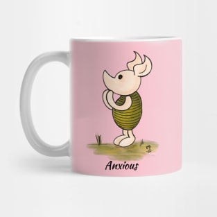 Anxious - Piglet Mug